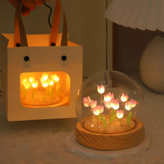 🌷 Round Tulip Light – Add a Soft Glow to Any Space