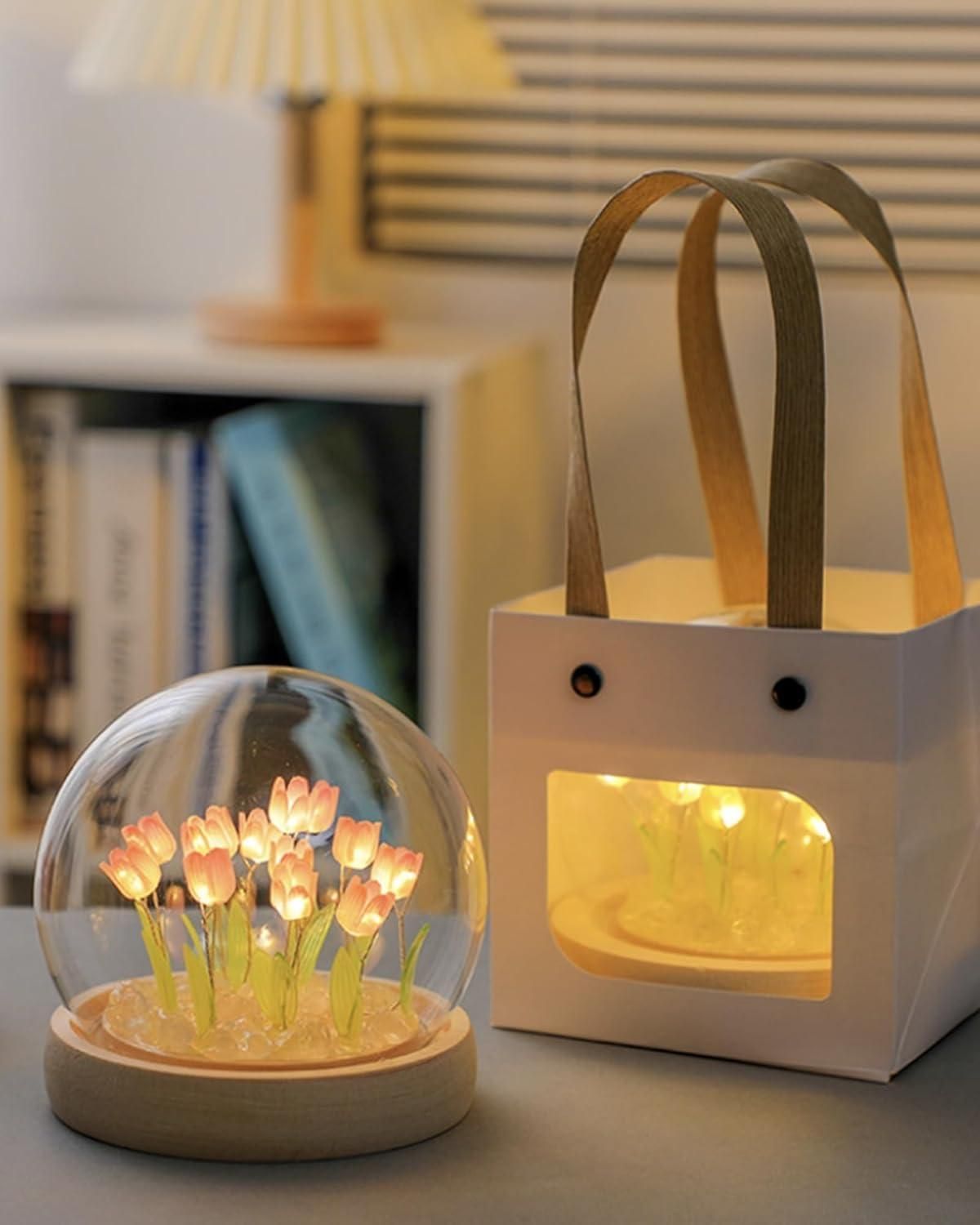 🌷 Round Tulip Light – Add a Soft Glow to Any Space