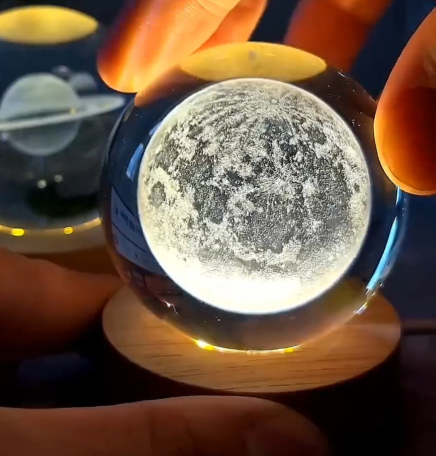 3D Crystal Lamp Ball(Assorted Design)